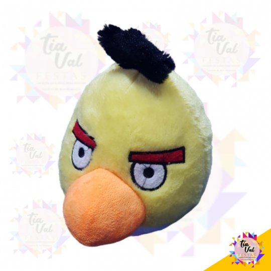 PELUCIA ANGRY BIRD AMARELO P