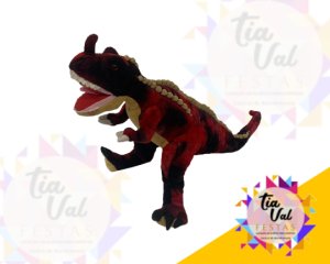 Foto de PELUCIA DINOSSAURO VERMELHO PEQUENO