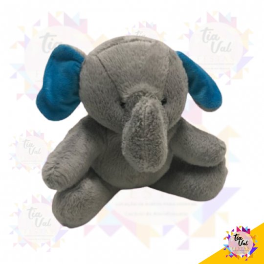 PELUCIA ELEFANTE BABY CINZA -SAFARI