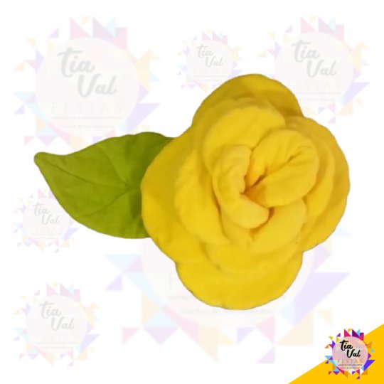 PELUCIA FLOR AMARELA P