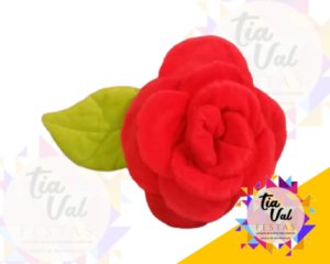 Foto de PELUCIA FLOR VERMELHA P