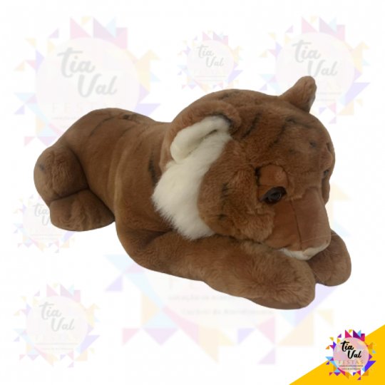PELUCIA LEAO - LEOA - M MENOR DEITADO - SAFARI