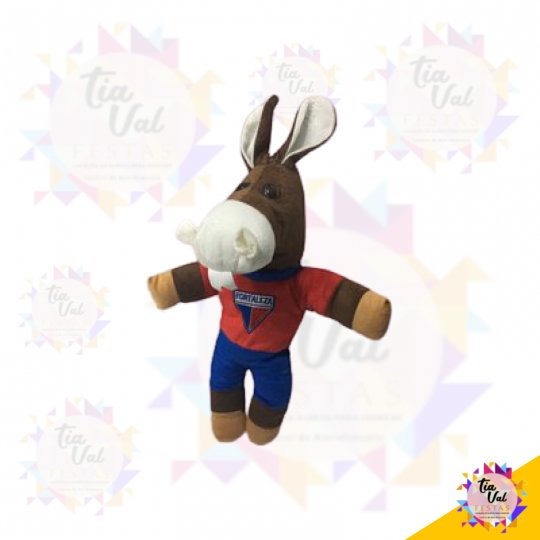 PELUCIA MASCOTE FORTALEZA FUTEBOL