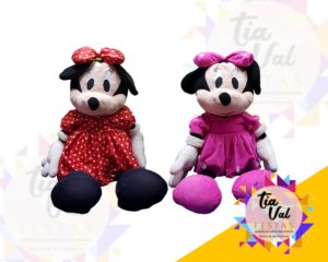 Foto de PELUCIA MINNIE VERMELHA OU ROSA GG