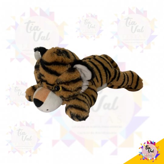 PELUCIA ONÇA  LISTRADA - PEQUENA