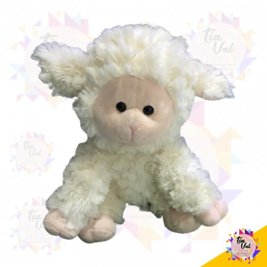 PELUCIA OVELHA BRANCA/ROSA P - FAZENDINHA