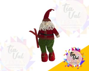 Foto de PELUCIA PAPAI NOEL CALÇA VERDE M - NATAL