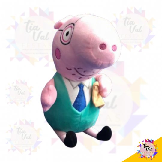PELUCIA PAPAI PIG MEDIO - PEPPA