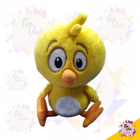 PELUCIA PINTINHO AMARELO M GALINHA PINTADINHA