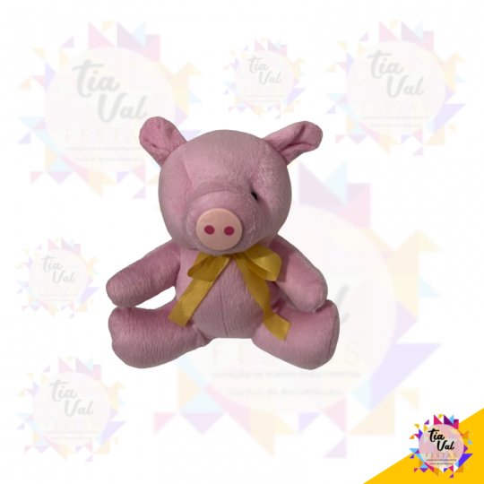 PELUCIA PORCO ROSA P - FAZENDINHA 24 X 28