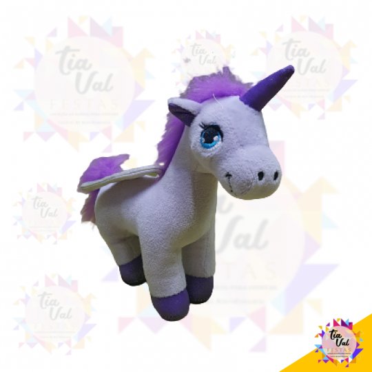 PELUCIA UNICORNIO LILAS PEQUENO