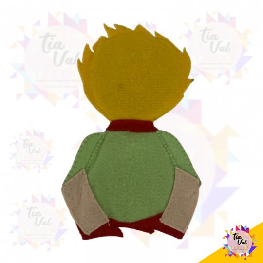 PEQUENO PRINCIPE EM FELTRO (PP) (SILUETA)