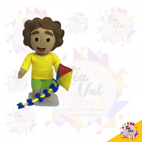 PERSONAGEM DE FELTRO DAN - MUNDO BITA