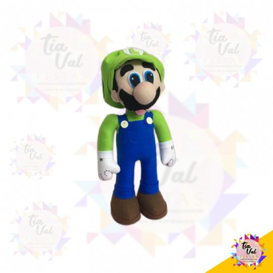 PERSONAGEM DE FELTRO LUIGI
