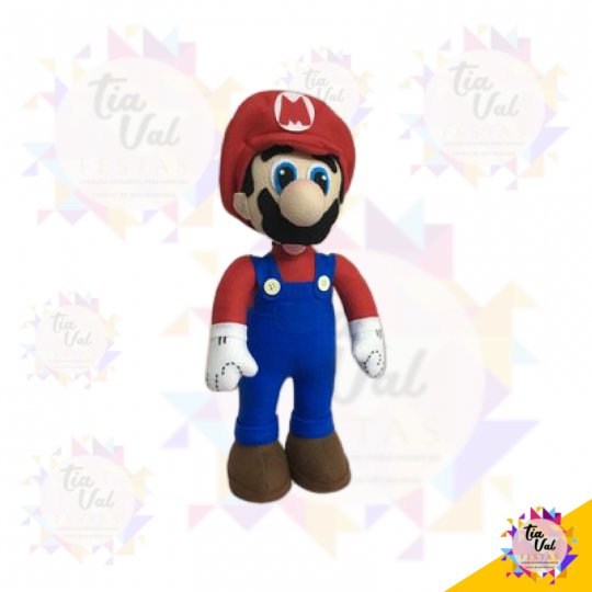 PERSONAGEM DE FELTRO MARIO BROS