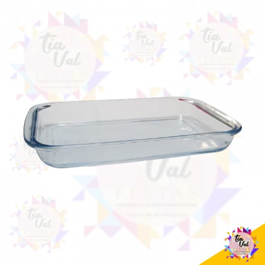 PIREX TRANSPARENTE - VAI AO FORNO