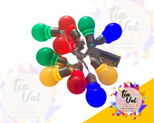Foto de PISCA PISCA LAMPADAS COLORIDAS