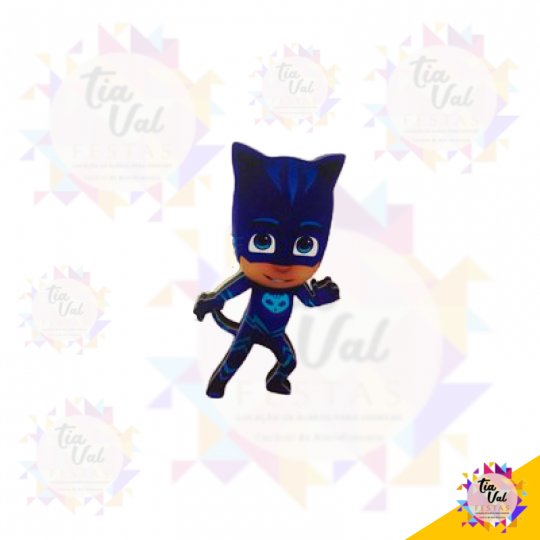 FIGURA PJ MASKS MENINO GATO - MDF PP  S/ PE
