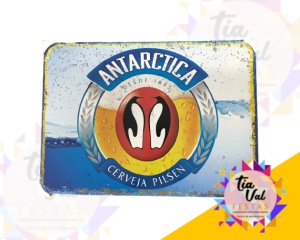 Foto de PLACA ANTARCTICA ROTULO REDONDO (FERRO)