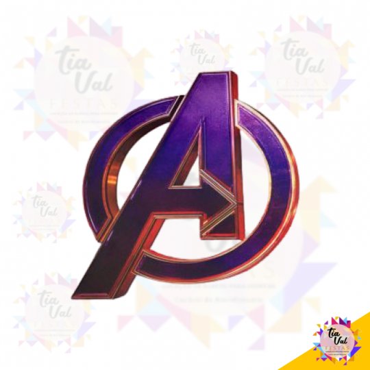 PLACA AVENGERS (MDF)