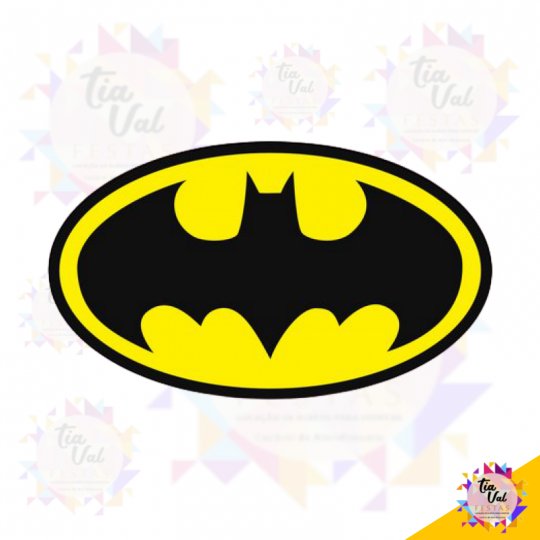 PLACA BATMAN (OVAL)