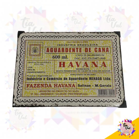 PLACA HAVANA  - FERRO