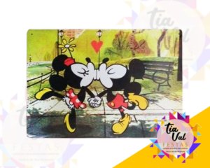 Foto de PLACA MICKEY E MINNIE