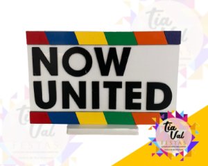 Foto de PLACA NOW UNITED BRANCA MDF