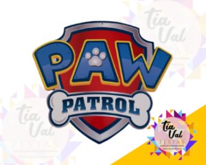 Foto de PLACA PAW PATROL PATRULHA CANINA