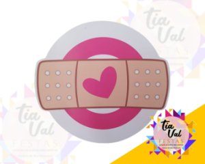 Foto de PLACA PVC BAND AID - DOUTORA BRINQUEDO