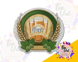 Foto de PLACA PVC BEER - BOTECO - BARZINHO