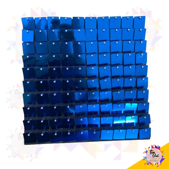 PLACA SHINE AZUL 