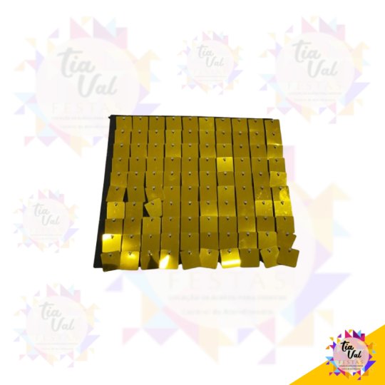 PLACA SHINE DOURADA ((SEM ARMAÇÃO)) 