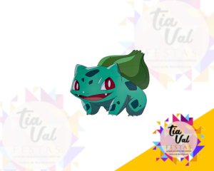 Foto de POKEMON -BULBASAUR - MEDIO - MDF - 65 X 75