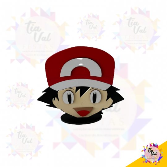POKEMON ASH MDF 21 X 21