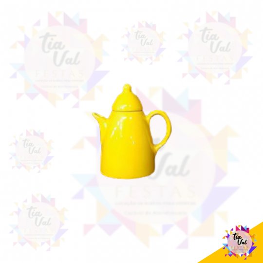 PORCELANA AMARELA BULE  S/ TAMPA