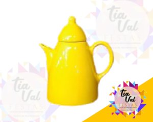 Foto de PORCELANA AMARELA BULE  S/ TAMPA