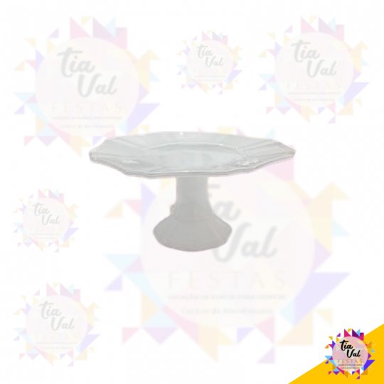 PORCELANA BRANCA FLOR DE LIS (PEQUENO)