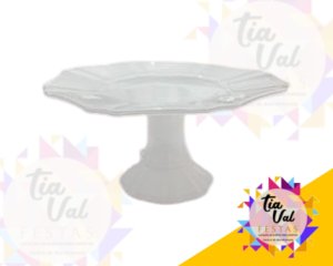 Foto de PORCELANA BRANCA FLOR DE LIS (PEQUENO)