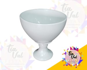 Foto de Porcelana branca taça M