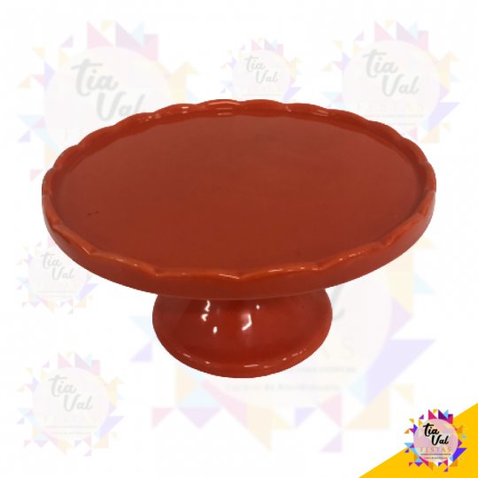 PORCELANA LARANJA BORDA P/ CIMA P