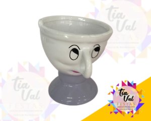 Foto de PORCELANA LILAS C/ BRANCO XICARA (CHIP) 