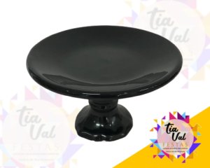 Foto de PORCELANA PRETA BOLEIRA LISA P