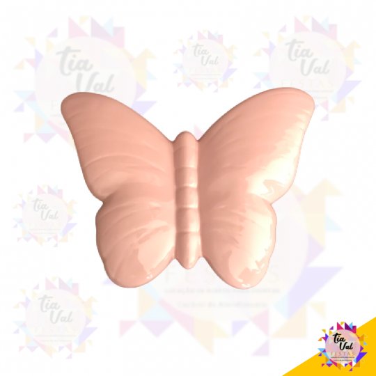 PORCELANA ROSA BORBOLETA PEQUENA