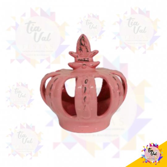 PORCELANA ROSA COROA GG