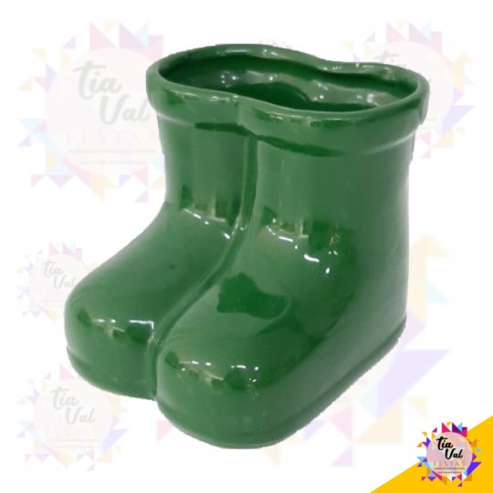 BOTA PEPPA VERDE BANDEIRA