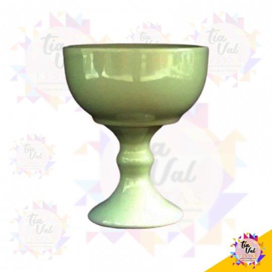 PORCELANA VERDE TAÇA (MÉDIO)