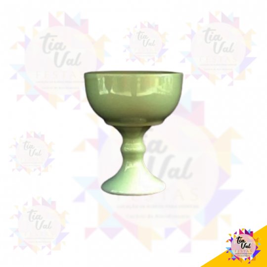 PORCELANA VERDE TAÇA (PEQUENO)