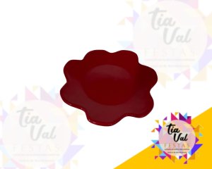 Foto de PRATO FLOR - VERMELHO