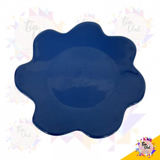 PRATO FLOR - AZUL ROYAL